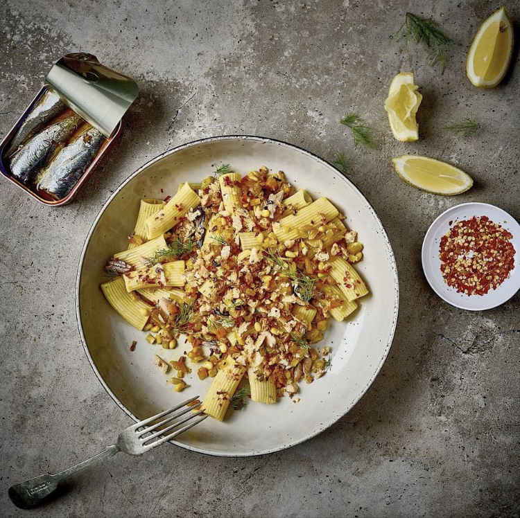 plate of pasta