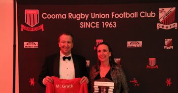 Payten award honours former Cooma rugby ace who shone for club and country