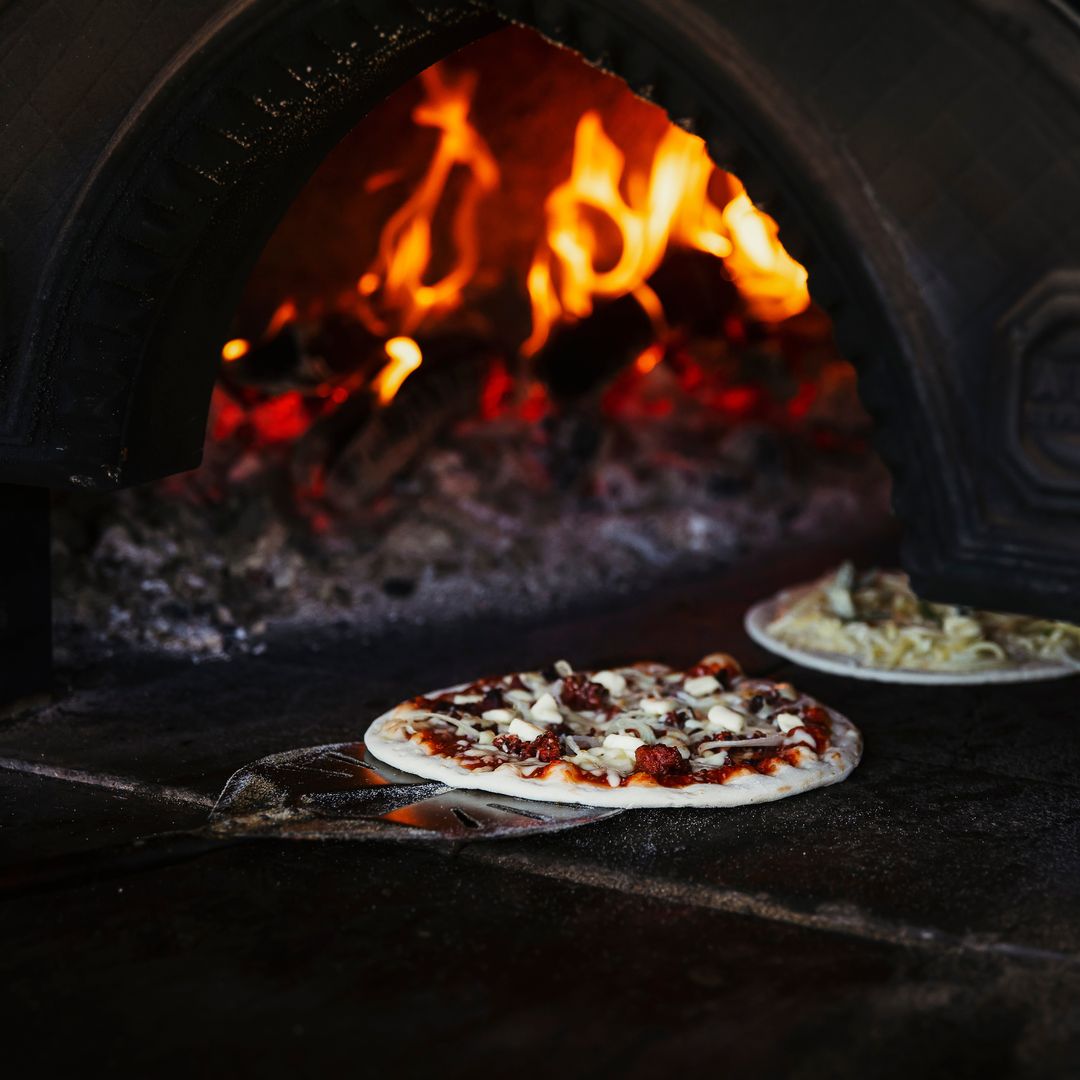 Woodfired pizzas