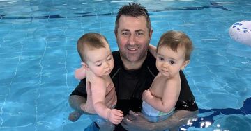 Public servant to Queanbeyan swim school owner: Pete's long-held dream becomes a reality