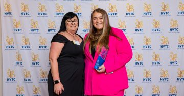 Crookwell woman in the pink after being named top non-traditional apprentice
