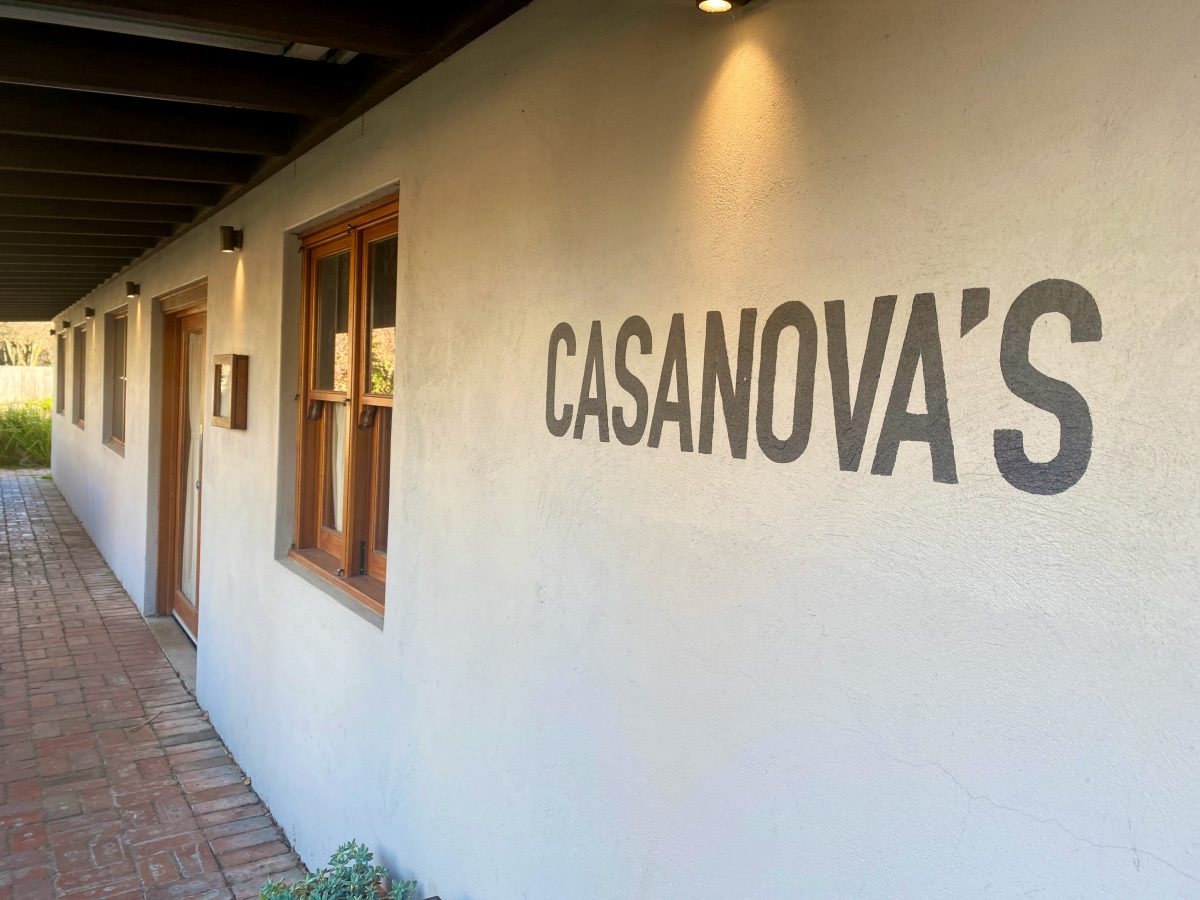Casanova's sign on building