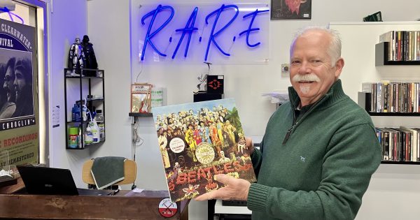 Where have all the records gone? Canberra's secondhand vinyl market in freefall