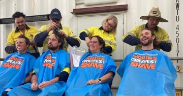 Snowy Mountains team tops nation in Shave for a Cure