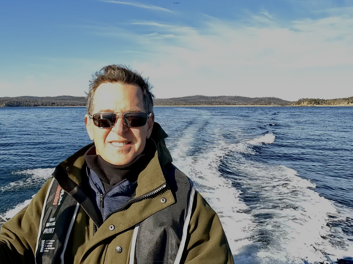 Chris Ride of Auskelp hopes Eden will be the home of a world-first way of kelp farming
