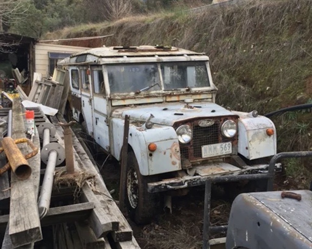 In a junk heap, the missing VAC-433 Land Rover that had enthusiasts searching for decades, until the owner called David D’Arcy.