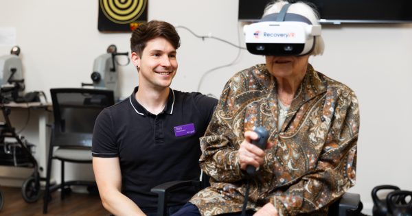 Study shows VR technology has positive impact on aged care residents’ wellbeing