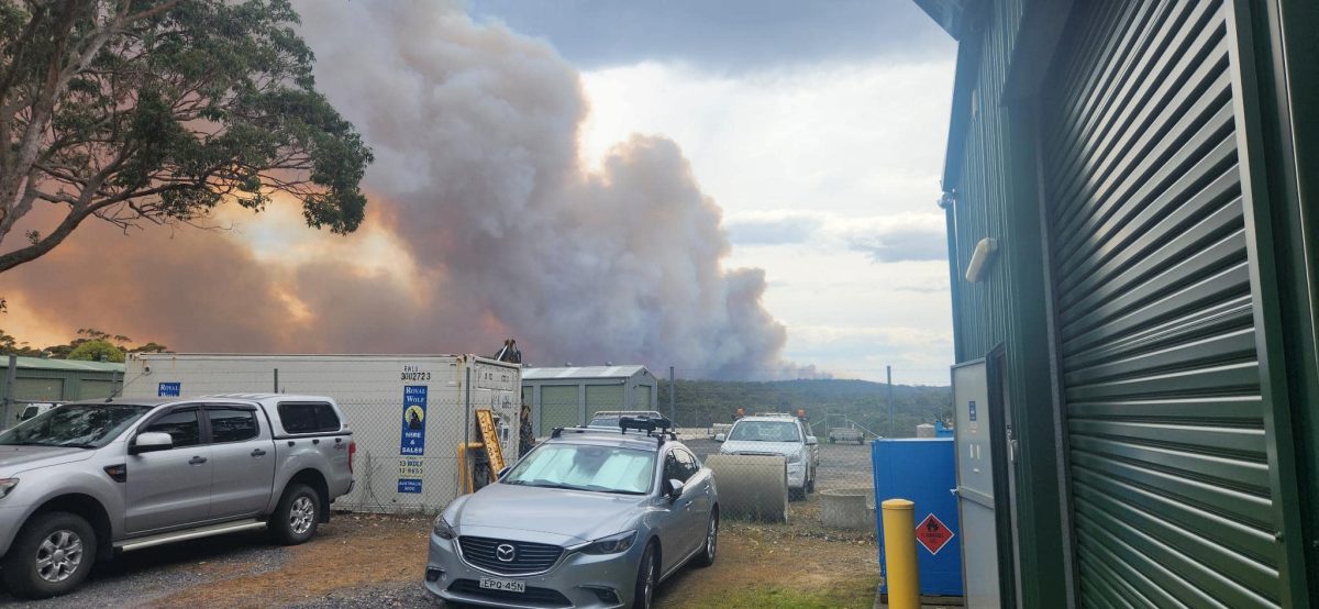 bushfire view