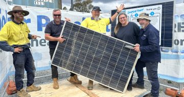 Eurobodalla sparkies and fabricators come up with bright idea for used solar panels