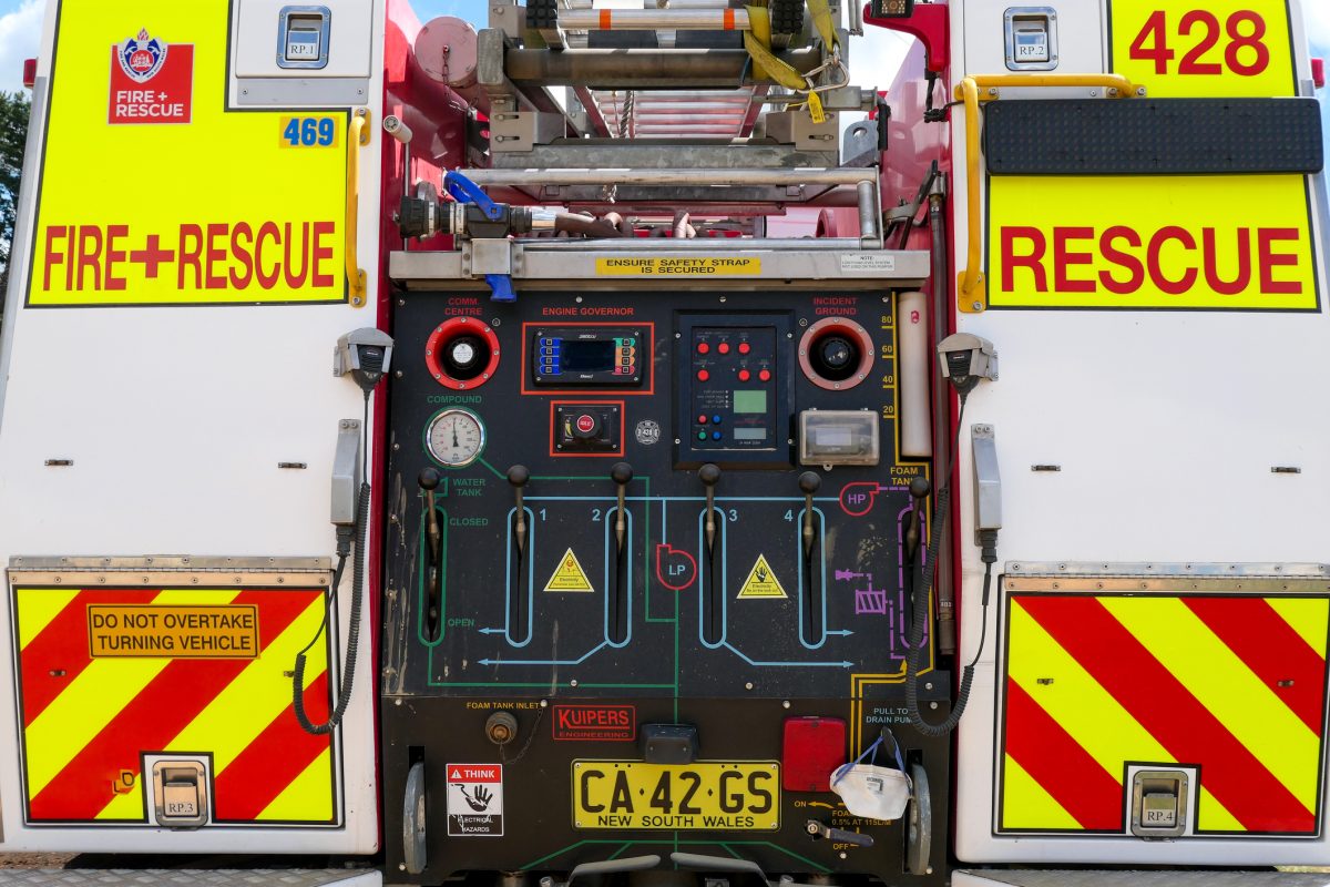 NSW fire truck stock