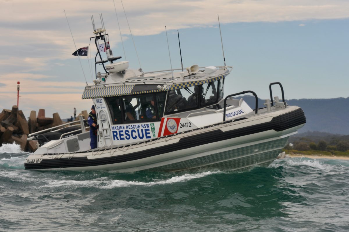 Marine Rescue boat, Narooma 30