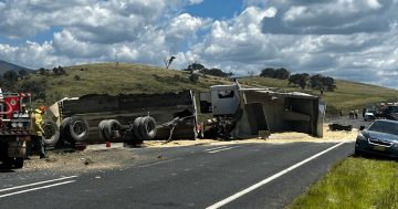 Several injured, Monaro Highway closed after multi-vehicle crash