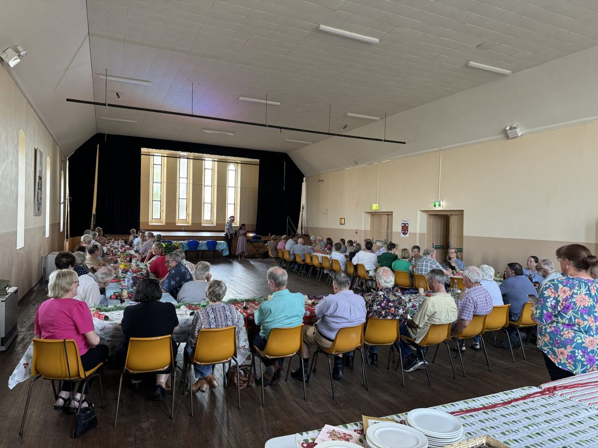 Volunteers hosted by Goulburn Mulwaree Youth Council gathered at St Saviour’s Hall for their Christmas party last month. 