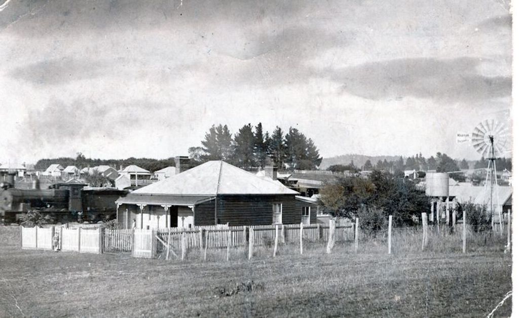 old photo of house 