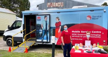 Service NSW has bus, will travel - to Southern Tablelands, South Coast this month
