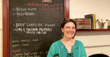Local, seasonal food is on the menu at Scrumpers Kitchen, Bungendore