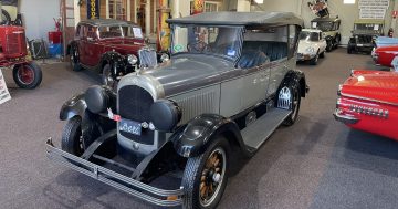 Nearly a century after it left the lot, 'Bert' returns home to Cooma