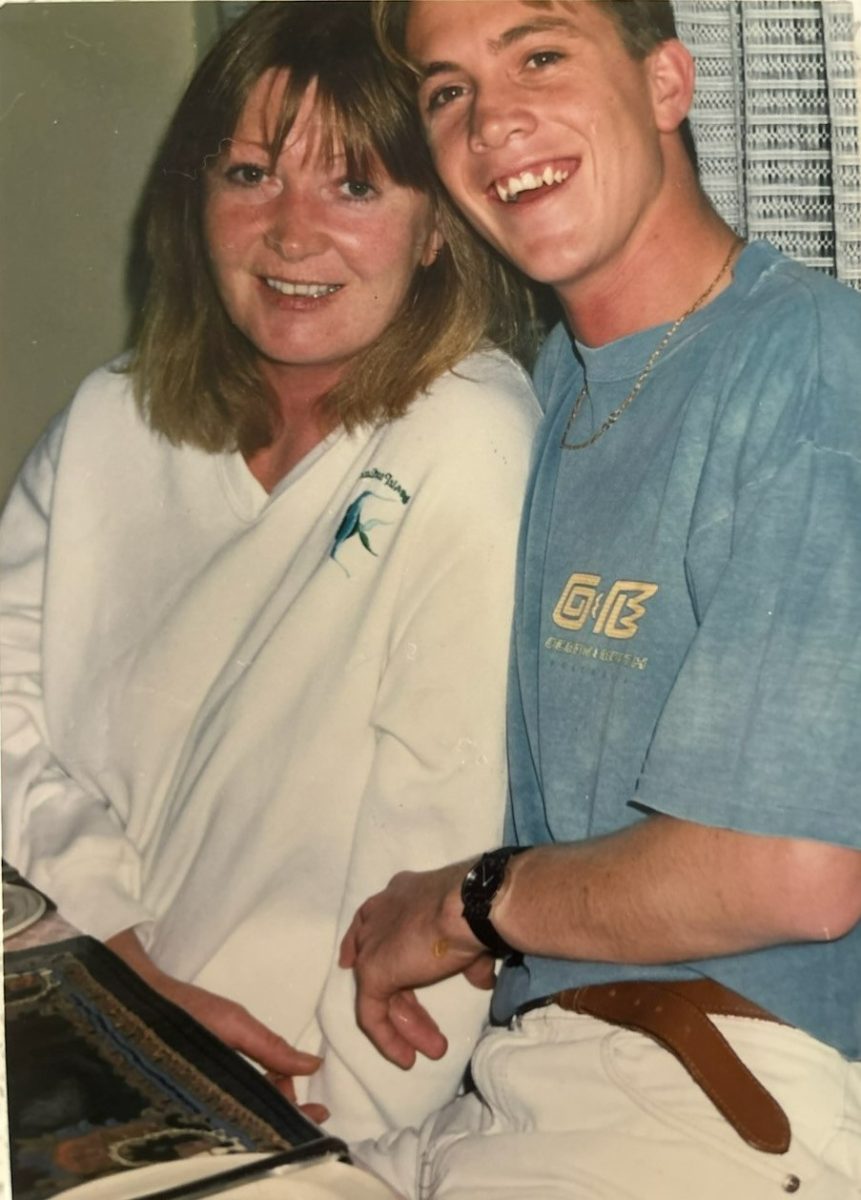 Pauline Sowry (pictured with her son, Jason)