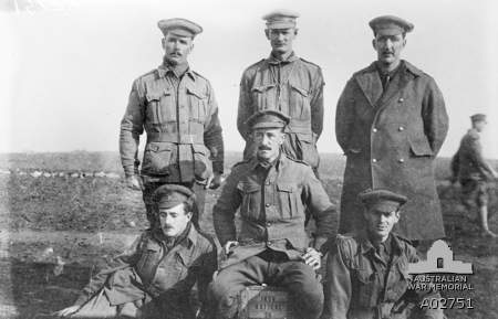 Aussie WWI officers