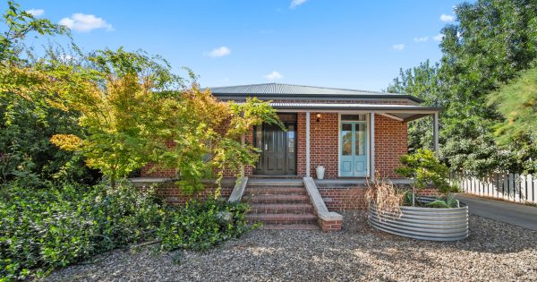 Storybook home in Morning Street in Gundaroo is quite the eye-opener