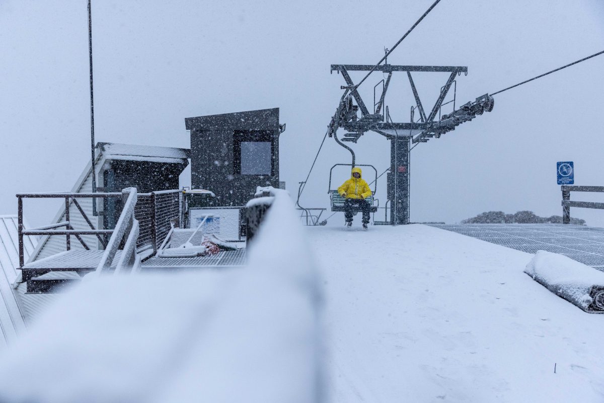 Thredbo first snowfall