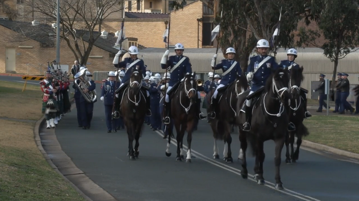 police graduation parade