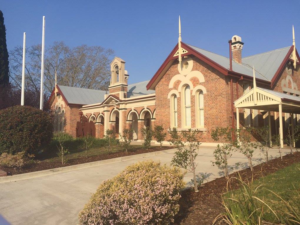 front of Bega school