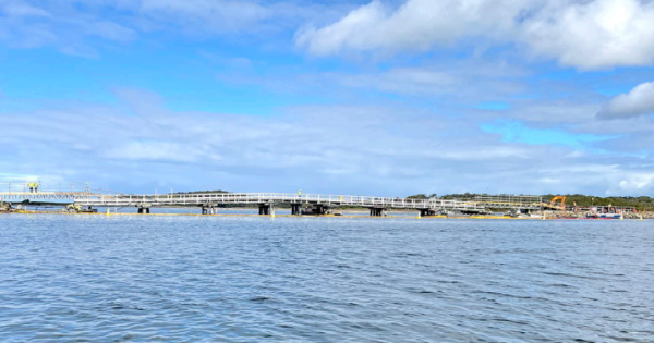 Three-week closure of Wallaga Lake Bridge for next stage of replacement works begins