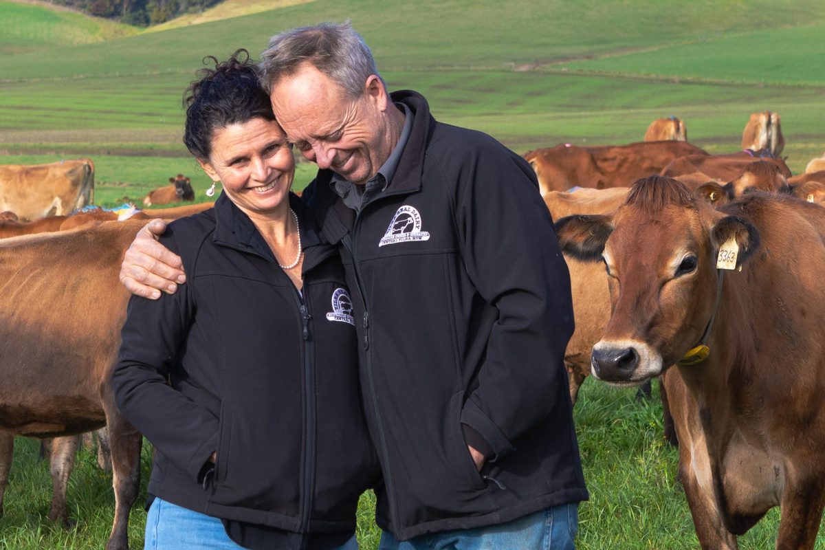 Erica and Nic Dibden have been dairy farming for 24 years.