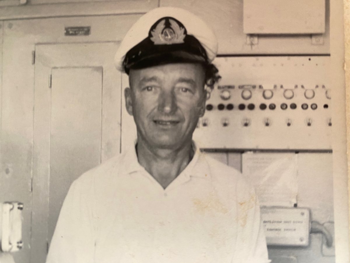 On holidays and behind the wheel of a ship, Tom Skeffington was a generous provider for his family. 