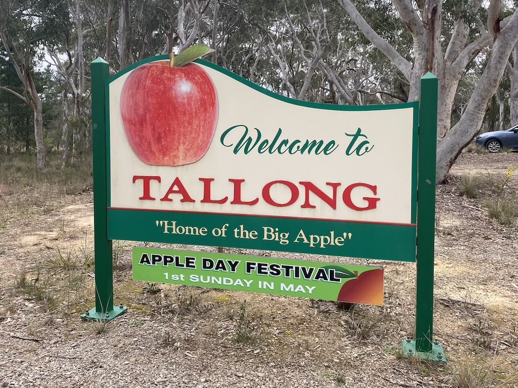 town sign