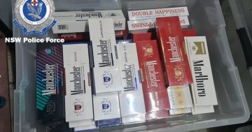 160 cartons of allegedly illegal cigarettes seized by police in routine traffic stop