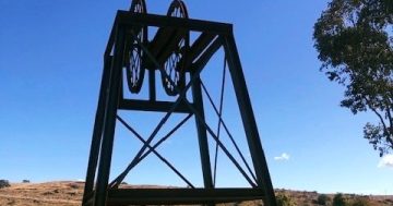 Big wheels keep Adelong's rich gold mining history rolling on