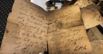 A letter from history hidden behind hotel’s mantlepiece