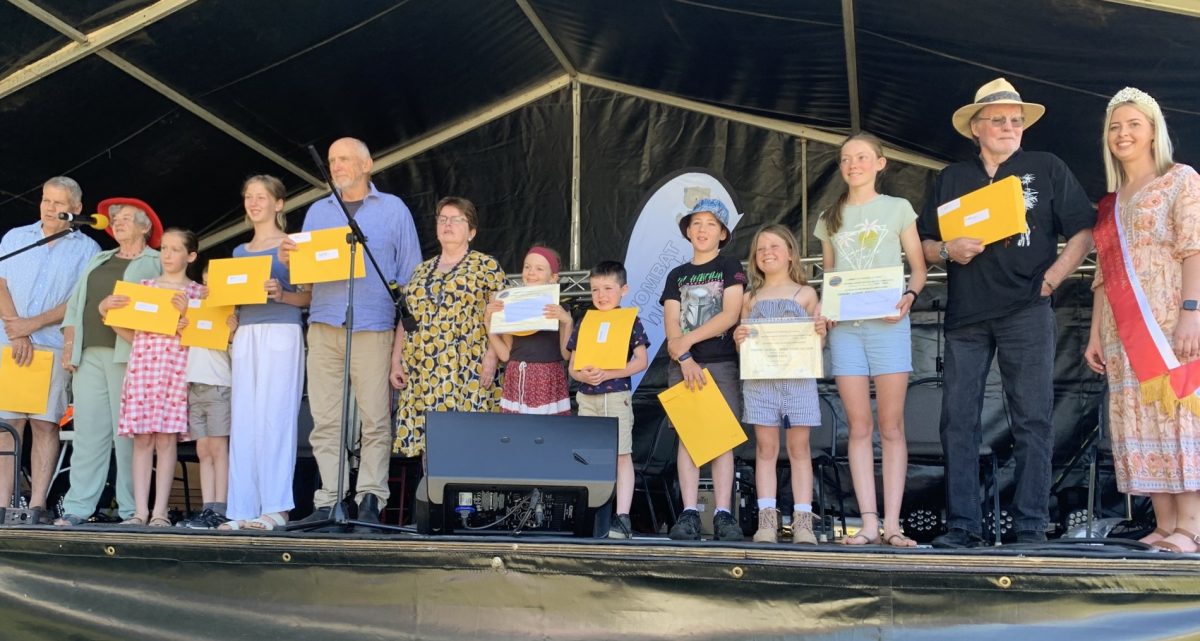 Writing competition winners, Young NSW