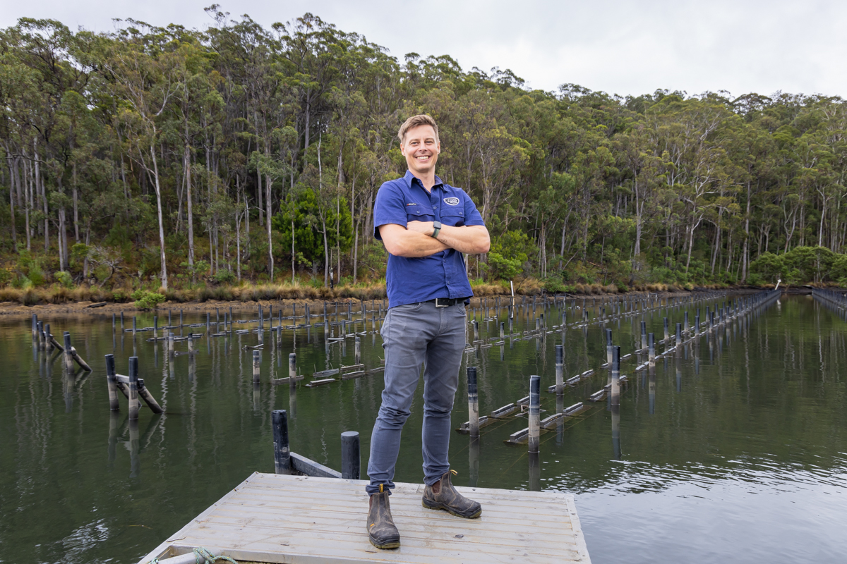 Australia's Oyster Coast CEO Devin Watson was excited about the launch of Oystersmiths.