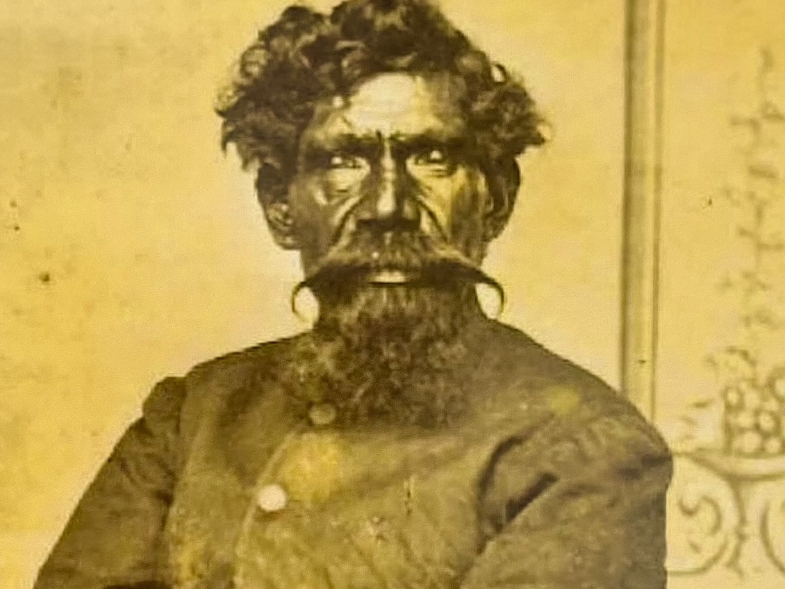 old photo of Aboriginal man