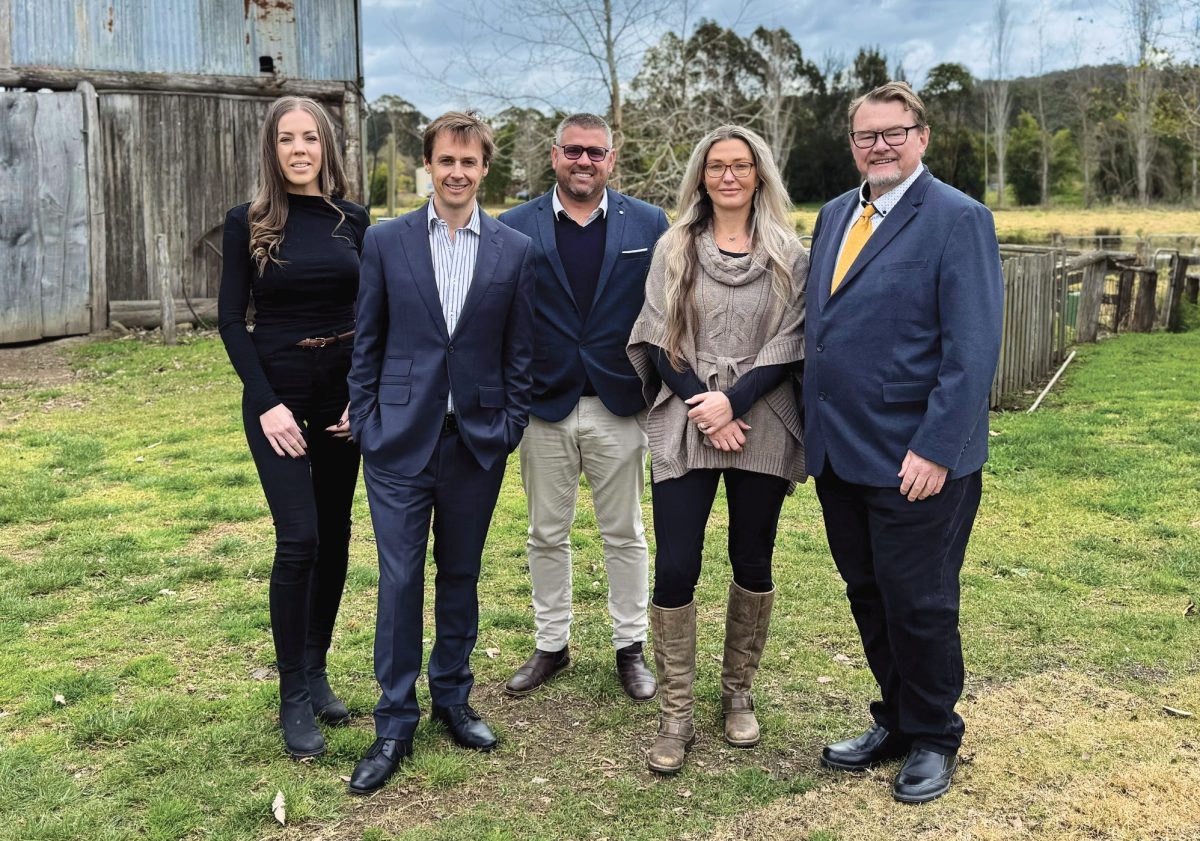 The 2024 Independents for Change are (from left) Morgan Eneberg, Mitchell Nadin, Jason Hetherington, Peggy Noble and David Porter.