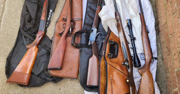 Five guns allegedly stolen from Tumut recovered, man charged