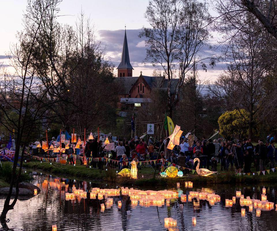 light-centred festival attraction