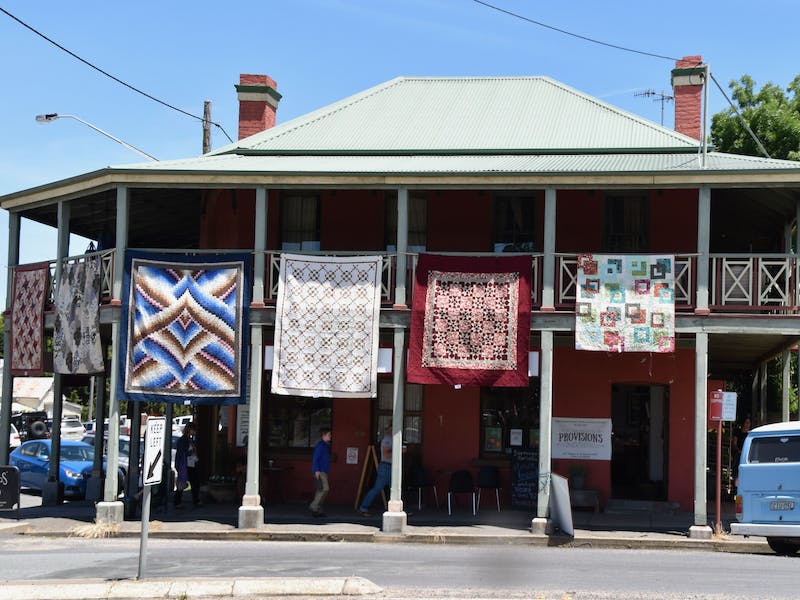 Braidwood Airing of the Quilts