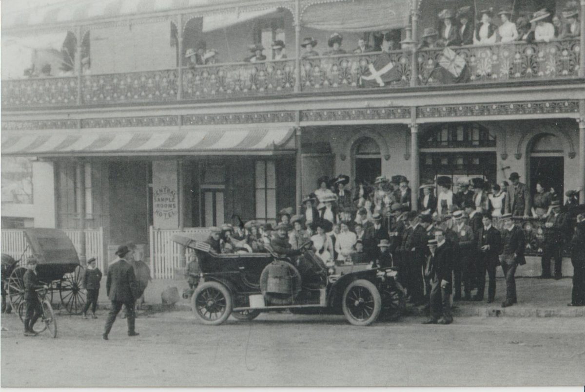 The Central Hotel in Bega, which opened in 1895. 