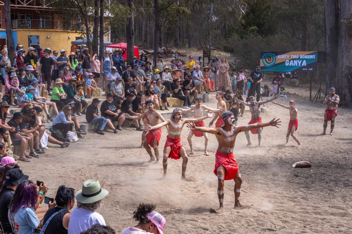 Gadhu Dancers performed at Giiyong Festival in 2023.