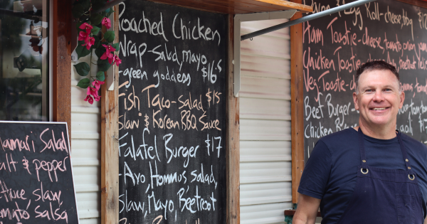 After 17 years at Cafe Woodworks, Eric Dangerfield is building another Bungendore institution