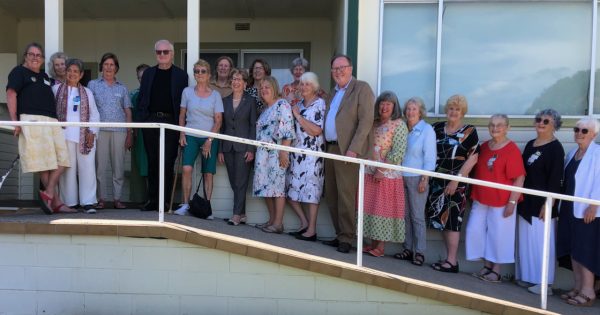 Governor visits community-funded affordable housing in Bermagui, one of several in Bega Valley