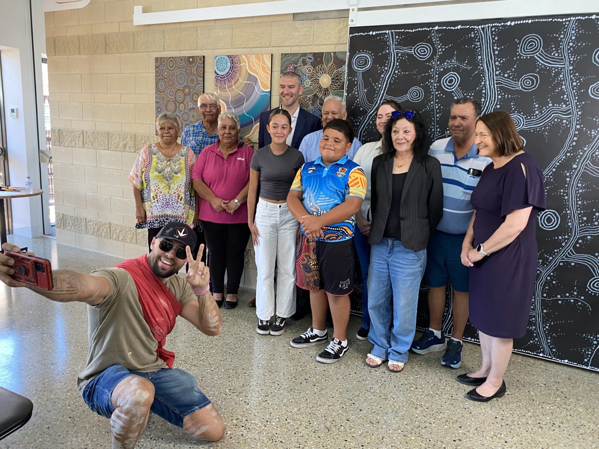 The rebuilt Mogo Local Aboriginal Land Council building was officially opened in November. 