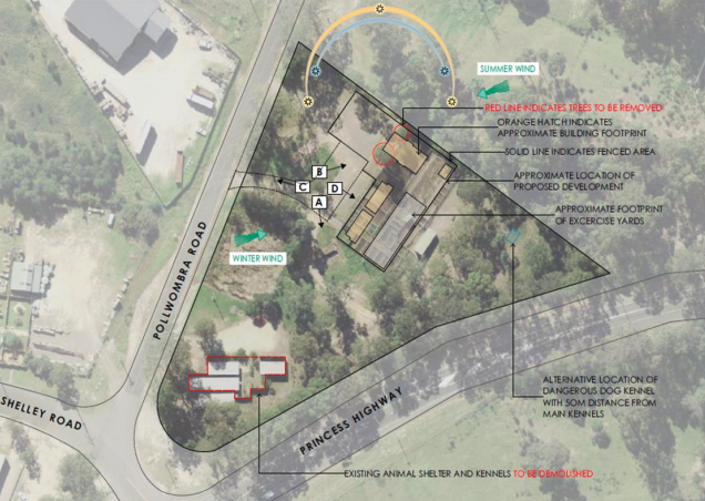 diagram of animal shelter