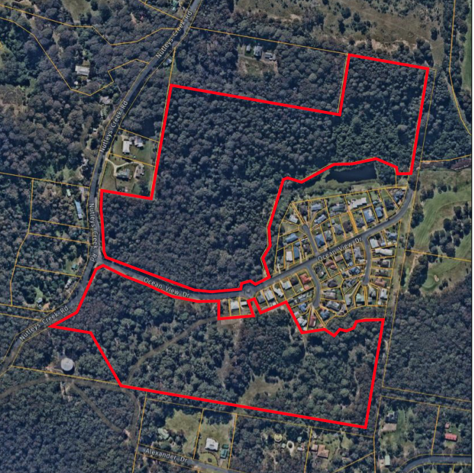 More than 100 submissions have been made to Bega Valley Shire Council opposing a proposed development in Nutleys Creek Road in Bermagui. 