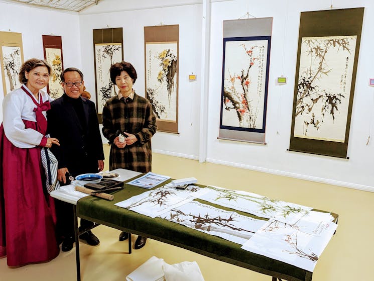 Image of the Art & Calligraphy Exhibitionin Young