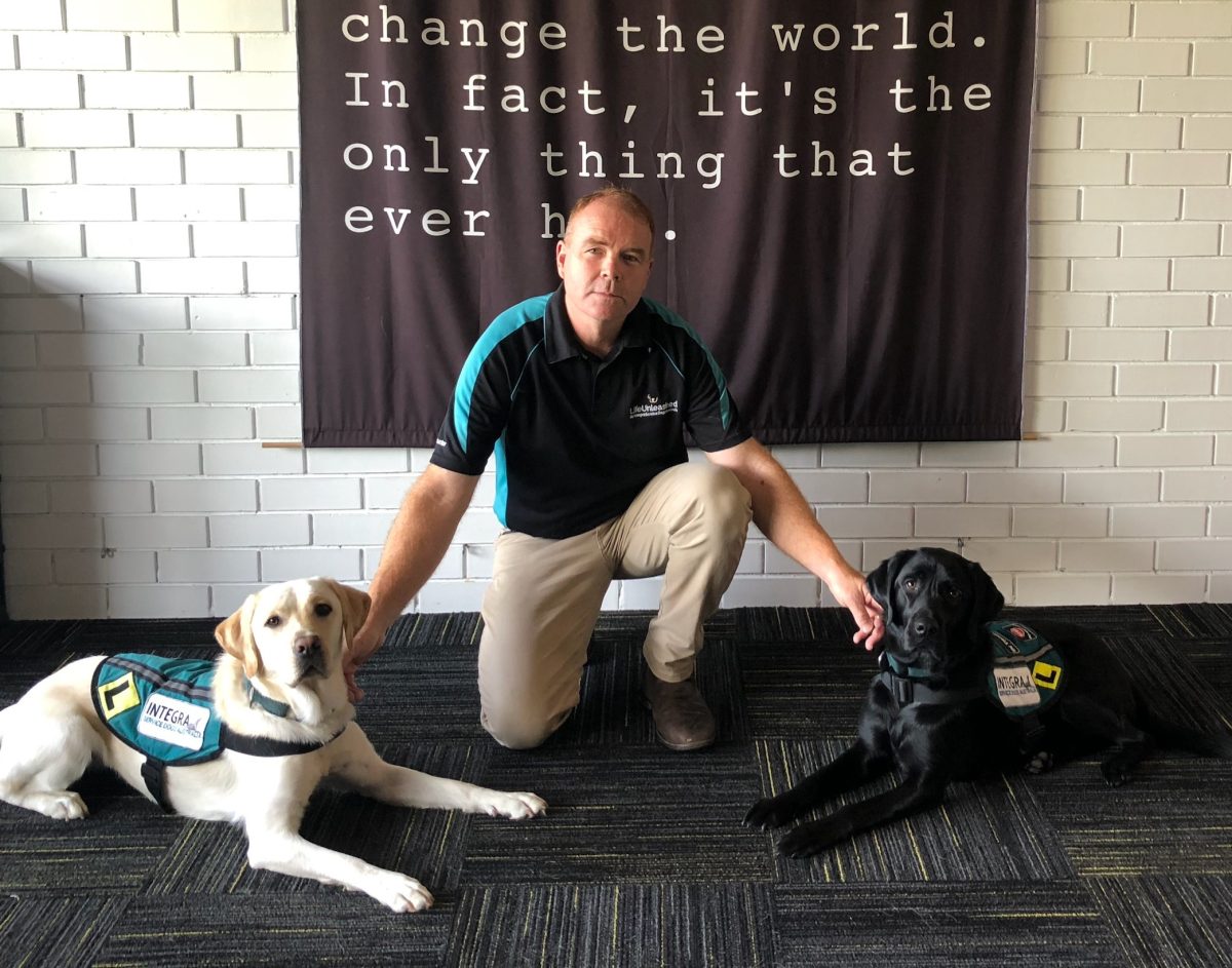 Ben Johnson, CEO and co-founder of Integra Service Dogs Australia, has been awarded the Medal of the Order of Australia.